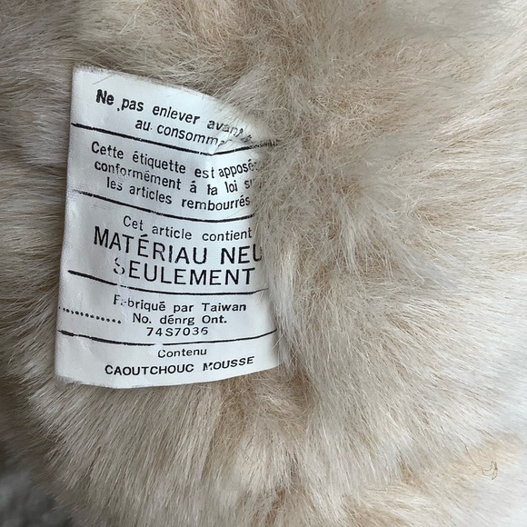 Vintage EATON Plush Dog 13.5 inch Sitting Stuffed Animal Dog w EATON Chest Tag - Picture 15 of 15